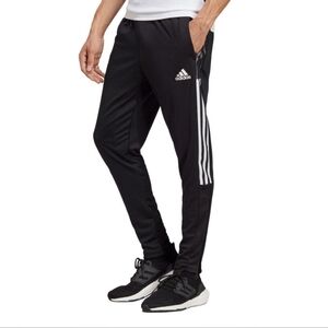 adidas Pants Womens XS Extra Small Black Elastic Waist Track Pants Activewear